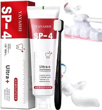 CHENTIAN Sp-4 Ultra Whitening, Yayashi Sp-4 Probiotic Whitening Toothpaste, Sp4 Ultra Whitening, Sip 4 Teeth Whitening (1 st)