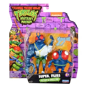 Mutant Turtles Actionfigurer Super Flies