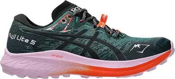 Asics Women's Fuji Lite 5 Rainy Lake/black 39.5