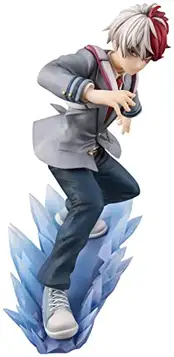 Kaiyodo Union Creative My Hero Academia PVC-statyett Intern Arc Scale Shoto Todoroki 15 cm