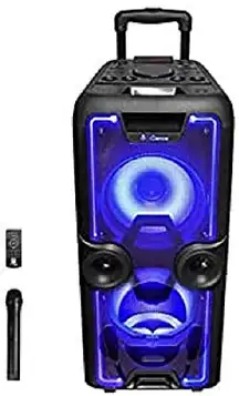 iDance Cassa Portatile (Megabox2000) Megabox 400W Bluetooth 3 Vie Bass Reflex Con Micro