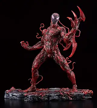 Kotobukiya MARVEL COMICS MK365 Marvel Universe ARTFX+ staty 1/10 Carnage Renewal Edition 20 cm Disney, SVART