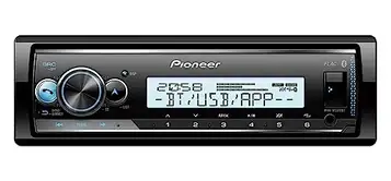 Pioneer MVH-MS510BT 1-DIN marin- och utomhusmediamottagare, stänksäker, Bluetooth, USB, RGB-belysning, MIXTRAX, MOSFET 50W x 4, iPhone och Android-kompatibel