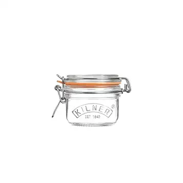 Kilner 0025,496 Round Clip Top Jar, glas, 125 milliliter, 125 ml