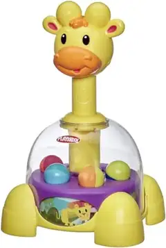 Playskool kul giraff, lek med hoppande bollar för spädbarn och småbarn från 1 år (Amazon Exclusive)