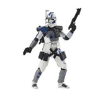 Star Wars The Vintage Collection ARC Trooper Echo Toy, 9,5 cm skala The Clone Wars-figur, leksaker för barn från 4 år