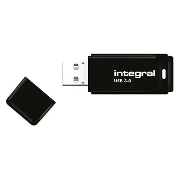 Integral Integrerad 128 GB svart USB 3.0 Super Speed Fast Memory Flash-enhet