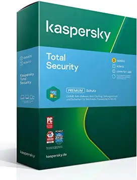 Kaspersky Lab Total Security 1 license(s) German Kaspersky Lab Total Security, 1 license(s)