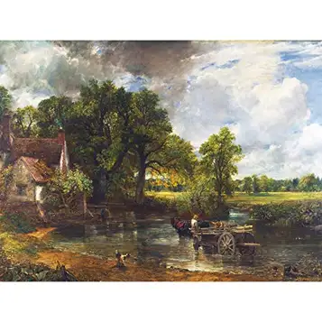 ART Constable The Hay Wain landskapsmålning stor väggkonst affisch tryck tjockt papper 45 x 60 cm