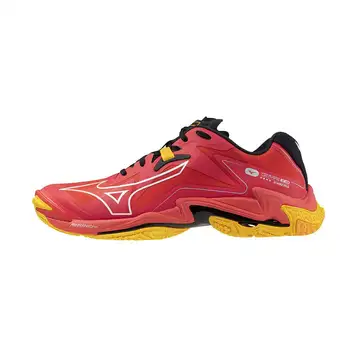 Mizuno Wave Lightning Z8 Herr, 47, Radiant Red/White/Carrot Curl