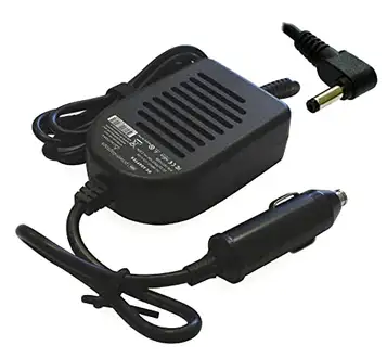 Power4Laptops DC-adapter bärbar dator billaddare kompatibel med Asus NovaGo TP370Q