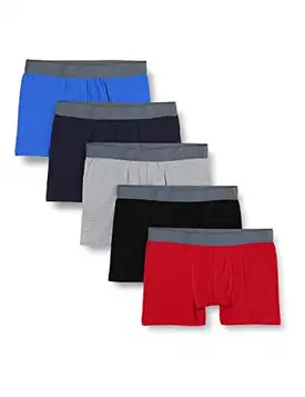 FM London (5-pack) Boxers för män med HyFresh luktskyddsteknik – andningsbara underkläder för män passar alla tillfällen – utan märken för män multipack designade för 24 timmars användning –