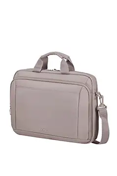 Samsonite Guardit Classy laptopryggsäckar för kvinnor, Grau (stengrå), Laptop briefcase 15.6 inch (40 cm 11.5 L), Portföljer för bärbara datorer