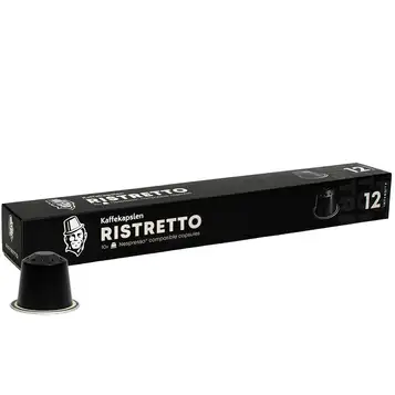 Kaffekapslen Ristretto - Premium - 10 kapslar till Nespresso®