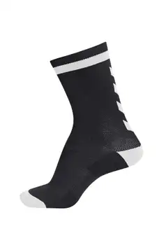 HUMMEL Elite Indoor Sock Low Black/white 43-45