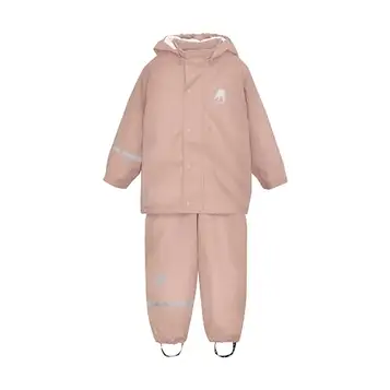 Celavi Unisex tvådelad regndräkt för bebisar, Rosa (Misty Rose 524), 110 cm