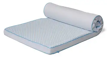 SLEEP TECH Svalkande bäddmadrass - 180x200 cm - 7 zoner - Lyxig memoryfoam bäddmadrass 8 cm hög  -  By Borg