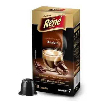 Café René Chocolate Coffee -   - 10 kapslar till Nespresso®