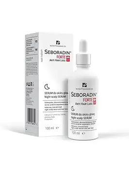 SEBORADIN Forte Night Scalp Serum for Women and Men Anti-Hair Loss, Serum Anti-Hair Loss for the Night with Vitamins Natural Extract, Treatment for Hair Loss and Thinning, 100 ml