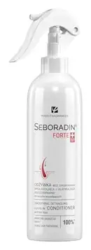 SEBORADIN Leave In Conditioner Conditioner Spray Hair Without Rinse Alcohol Without Silicone Strengthening Moisturizing Forte 200ml