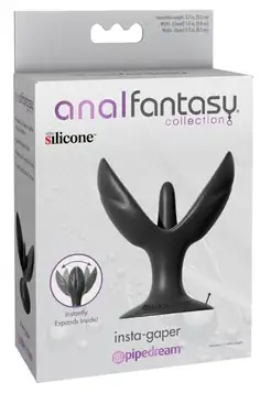 Pipedream Anal Fantasy Collection Insta-Gaper Black 3,7 Inches (9,5 cm)