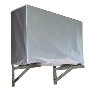 WANGCEPLSD Utomhus Ac-Skydd för Vintern, Universal Winter AC-Kondensatorskydd, Fönsterenhetsskydd, Oxford-Duk, Bottenrem, Solskyddsmedel Och Vattentät(80x28x54cm/31.5x11x21.3in)