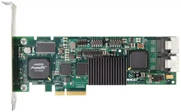 LSI AMCC 3 krig 9650SE-8LPML Raid kontrollsats (SAS, PCI-e, SATA II)