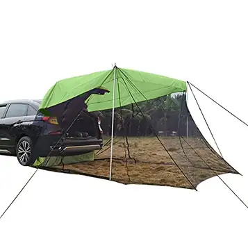 Niktule Biltält biltält för camping SUV bärbar bil baktält bil sidotält utomhus camping multipersoner regnskydd camping utrustning släpvagn monterat tält vattentät camping shelter