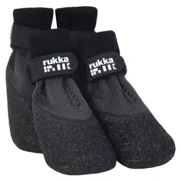 Rukka Pets Sock Shoes Skor För Hundar - Svart (7)