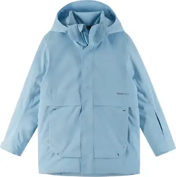 Reima Kids' tec Winter Jacket Kaamanen Frozen Blue 122