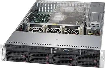 Supermicro SuperServer 6029P-TR Intel® C621 uttag P Rack (2U) svart – serveringsbarebones (Intel® C621, Socket P, Intel, 10,4 GT/s, Intel® Xeon®, DDR4-SDRAM)