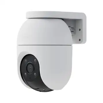 EZVIZ C8c 4MP säkerhetskamera utomhus, PTZ 360°, 512 GB SD-kort, ingen prenumerationsavgift, Starlight Color Night Vision, Människo-/fordonsdetektering, Auto-Track, Alexa/Google