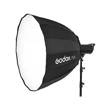 Godox P90H, parabolisk softbox 90 cm, Bowens-fattning