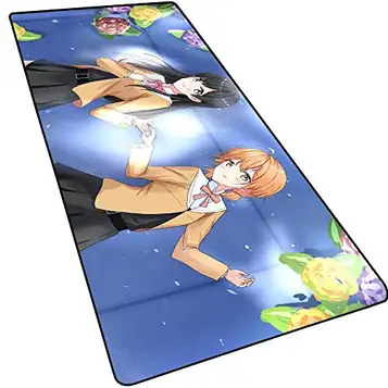 IGIRC musmatta 'The Anime-Speights Spel Musmatta  XXL Mousepad   900 x 400 mm storformat   3 mm tjock bas   perfekt precision och hastighet, A