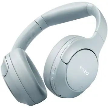 TOZO HT2 Hybridaktiva, brusreducerande trådlösa hörlurar, over-ear-hörlurar med 60 timmars stabil speltid och Bluetooth, Hi-Res-ljud, djup bas, vikbart och lätt headset för träning