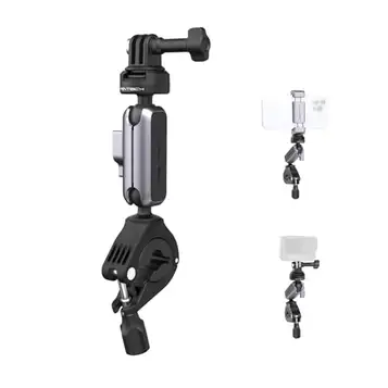 PGYTECH CapLock cykel motorcykel styre fäste för DJI OSMO Action 5 Pro/4/3/ficka 3, för Gopro Hero 13/12/11, för Insta360 Ace Pro 2/X4/X3/ONE RS, actionkameratelefoner med 1/4 tums-20 trådadapter