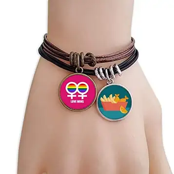 offbb Love All Along Wins Armband Rope Chips Armband