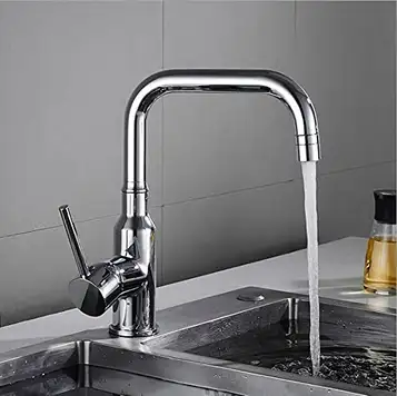 GKJHTED Kitchen Sink Mixer Taps Swivel Brass Faucet, Rotating Bathroom Faucet, Sink Basin Mixer Taptible with Balcony Laundry,Faucets for Bathroom Sinks