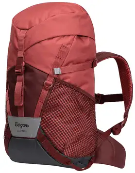 Bergans Kids' Lilletind 12L Rusty Dust/Amarone Red OneSize