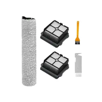 MhaRt yzw6688 Kompatibel med Floor One/iFloor 3/Floor One S3 Vacuum Sweeper Roller Borste Hepa-filter sladdlös våttorr golvtvätttillbehör (Color : Set1)