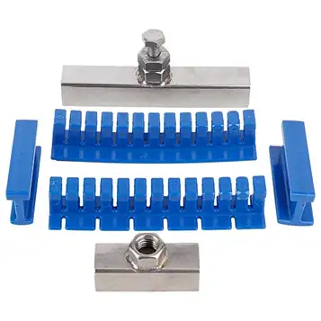 Suuonee Dent Repair Dent Puller Bridge Type Puller, Dent Car Repair Tool Vehicle Dent Removal Repair Tool Set Blue Dent Puller Kit