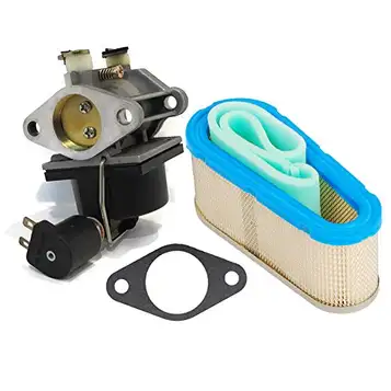 Carkio Carb-förgasare 640330, 640034, 640072, 640159 och 36356, luftfilter, kompatibel med Tecumseh OHV16, OHV165, OHV17, OHV175 motorer