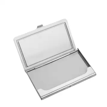 INF Elegant cigarettfodral - Fuktsäkert etui av rostfritt stål Silver