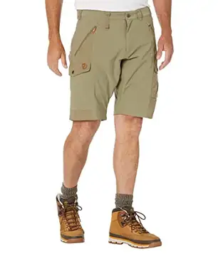 Fjällräven FJALLRAVEN Abisko Shorts M Herr, Lätt Olive, 40