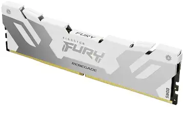 Kingston FURY Renegade DDR5 Silver/White XMP 32 GB 6000MT/s CL32 DIMM Desktop Gaming Memory KF560C32RW-32