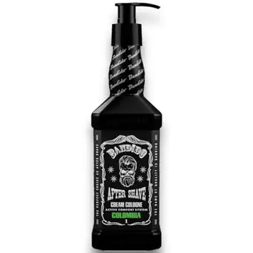 Bandido Barber After Shave Cream Cologne Fresh Lotion män 350 ml mäns balsam efter rakning – våt rakning ger näring och kyler balsam kräm män vård känslig hud (fräsch)