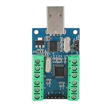 Lazmin112 Modulo ADC per acquisizione dati Mini USB, interfaccia USB Modulo di comunicazione ADC a 12 canali a 12 bit STM32