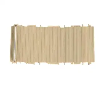 Pexorin Mittkonsol Rullgardin, for, 3-serie E46 1998-2005, Bil Center Console Sliding Shutters Cover Konsol Roller Shade(BEIGE)