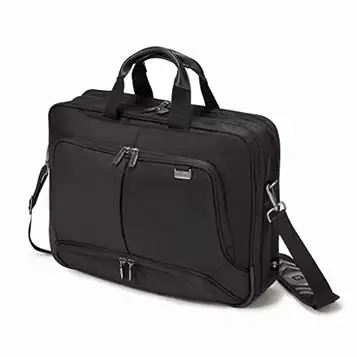 Dicota Eco Top Traveller PRO väskor bärbara datorer 43,9 cm (17.3") Toploaderväska Svart, svart