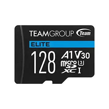 Team Group MICRO-SD 128 GB-XC TEAM ELITE A1 V30 R/W:90/45MBS